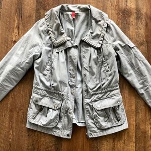H&M grey utility jacket